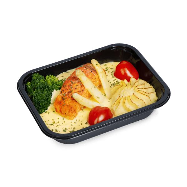 Dagschotel gebakken zalm met verse asperges