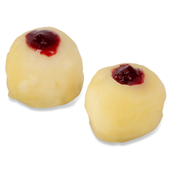 Appels met veenbessensaus
