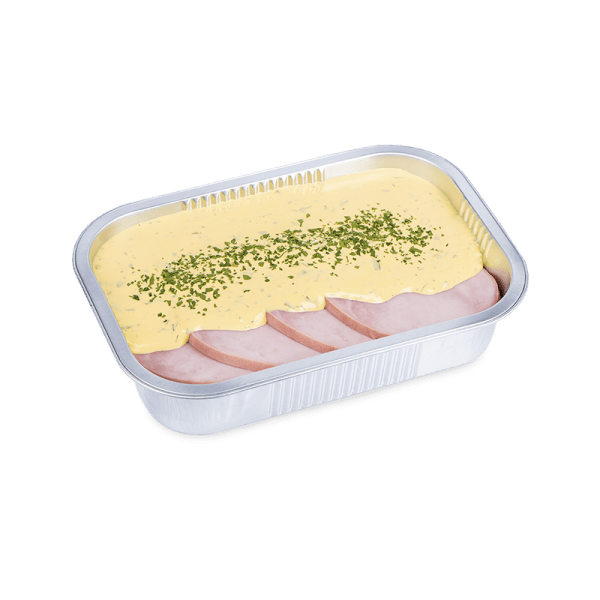 Gebakken beenham in bearnaisesaus